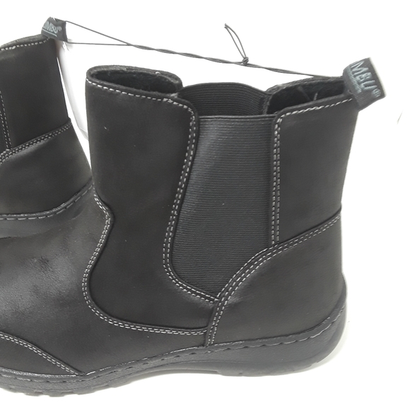 Khombu Women's Black Charlotte Cushioned Footbed Pull-On Boots SIZE 11 - Picture 4 of 16